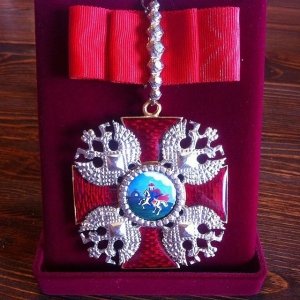 Крест ордена Святого Александра Невского большой гранёный