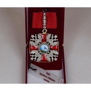 Крест ордена Святого Александра Невского гранёный