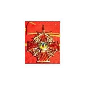 Крест ордена Святой Анны 2 ст.(с верхними мечами)
