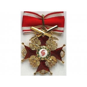 Крест орд.Св.Станислава 2 ст.(с верхними мечами)