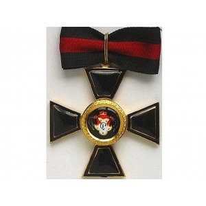 Крест ордена Святого Владимира 1 ст.(чёрной эмали)